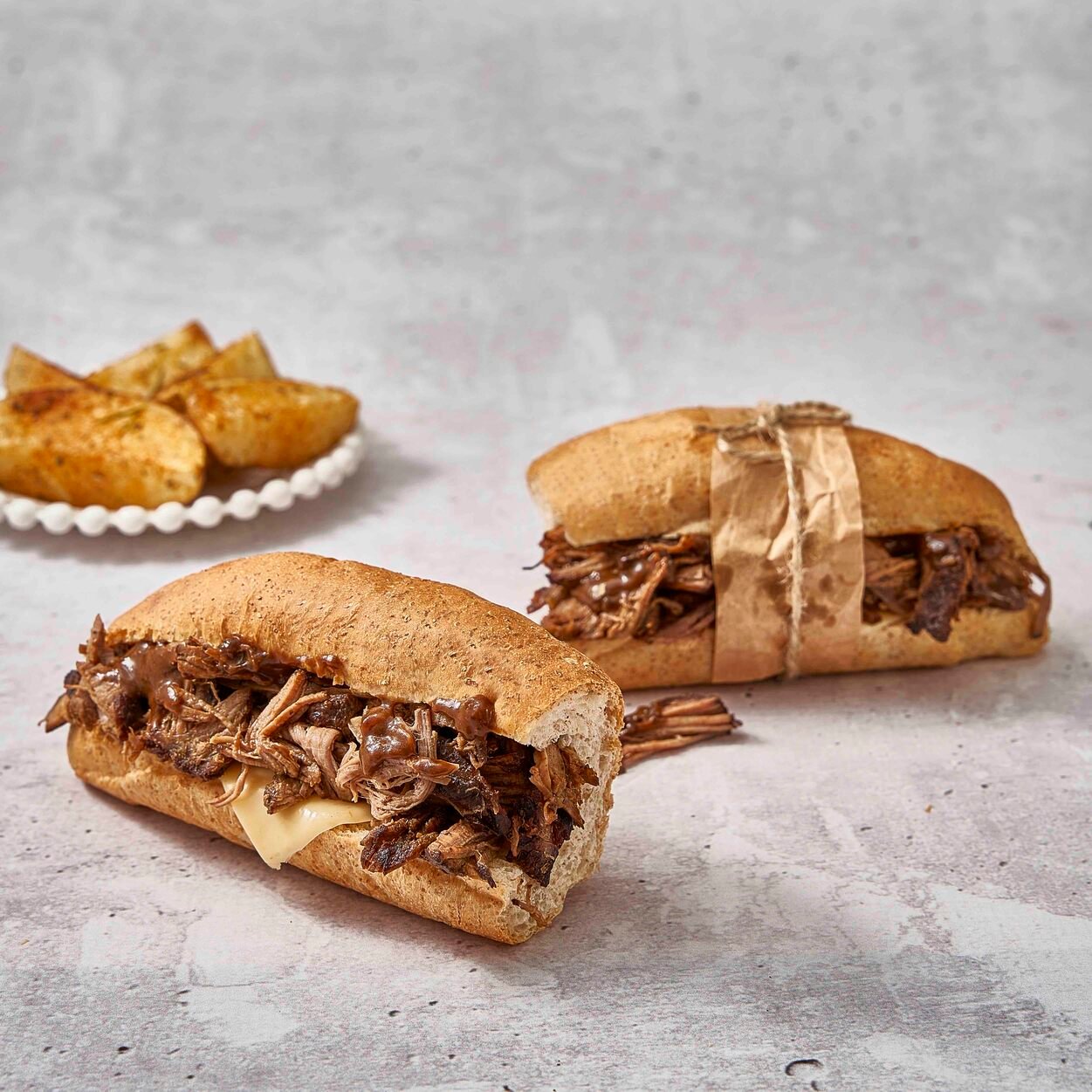 pulled Brisket sandwich